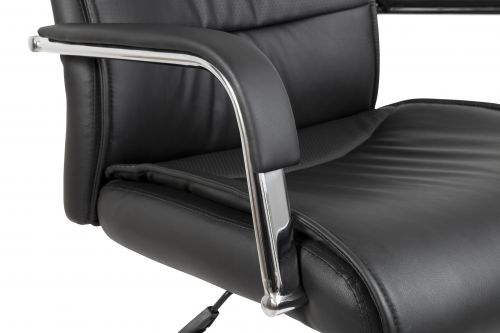 Kendal Luxury Faux Leather Executive Office Chair Black - 6901KB