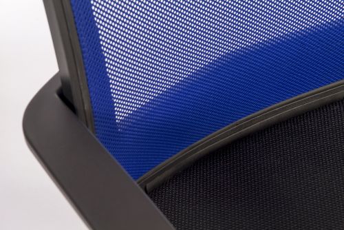 Star Mesh Back Task Office Chair Blue/Black - 6910BLU