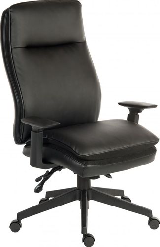 Plush Ergo Executive Office Chair Black - 6985