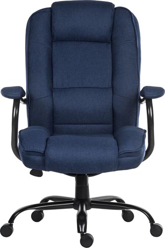 Goliath Duo Heavy Duty Fabric Executive Office Chair Ink Blue - 6991