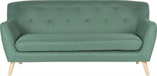 Teknik Office Skandi 3 Seater Sofa Ocean Green - 7982