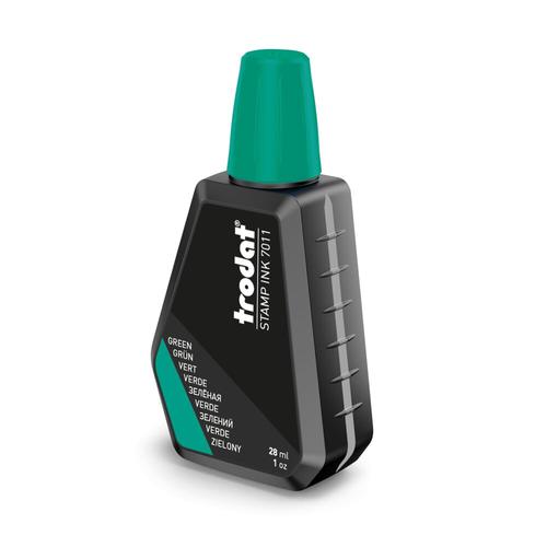 Trodat 7011 Stamp Pad Ink Green 28ml - 55884