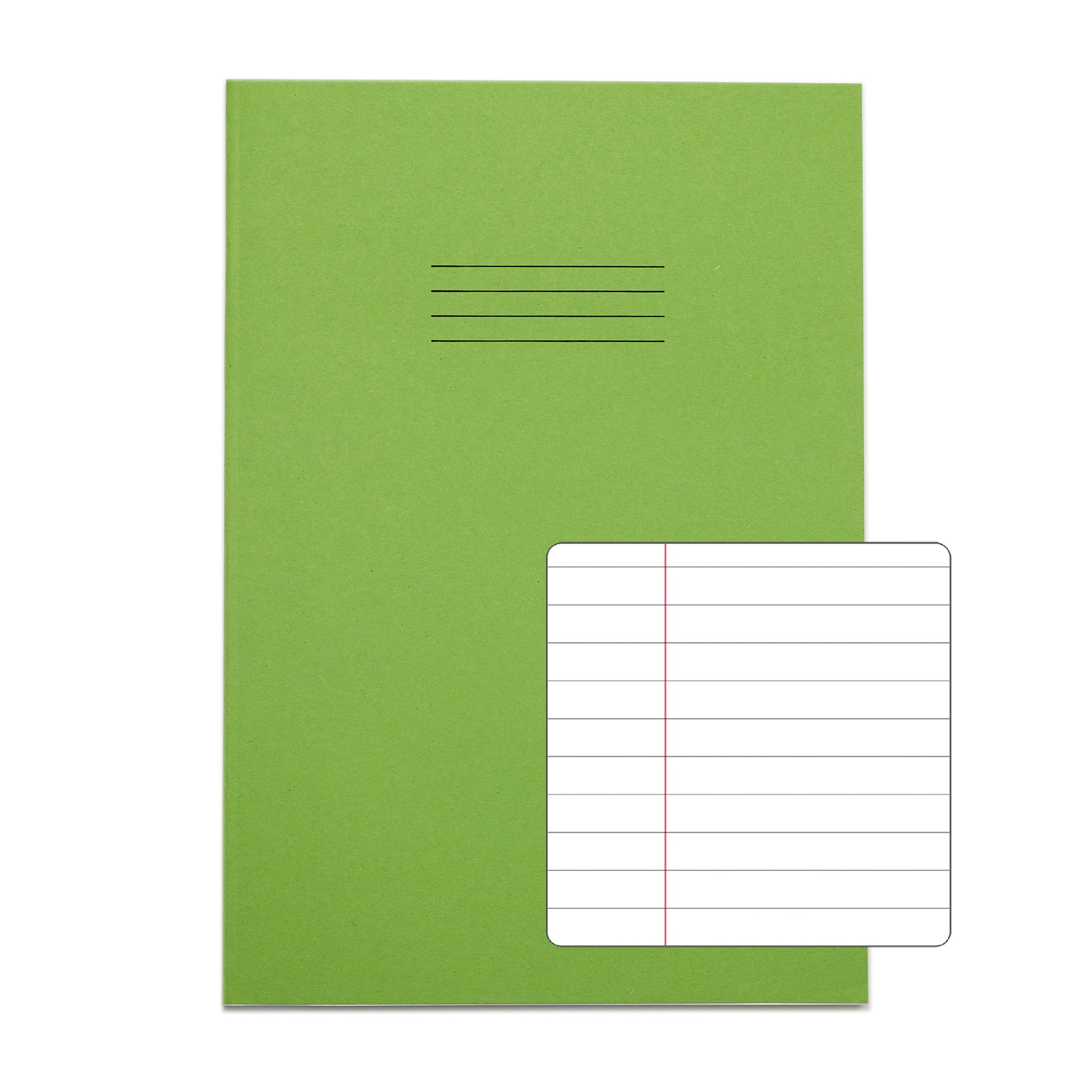 RHINO A4 Exercise Book 80 Page, Yellow, S7 (Pack of 50)